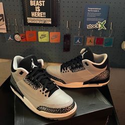 Jordan 3 Wolf Grey