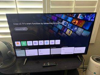 43 inch 4k LG Smart TV with webOS and Remote