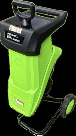 PORTLAND 14 Amp, 1-1/2 in. Capacity Corded Electric Chipper Shredder