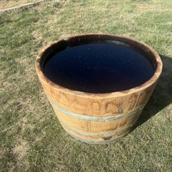 Quality Wine Barrel Planters - Made From 59 Gallon Barrels 