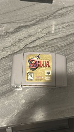 Legend of Zelda Ocarina of time for N64