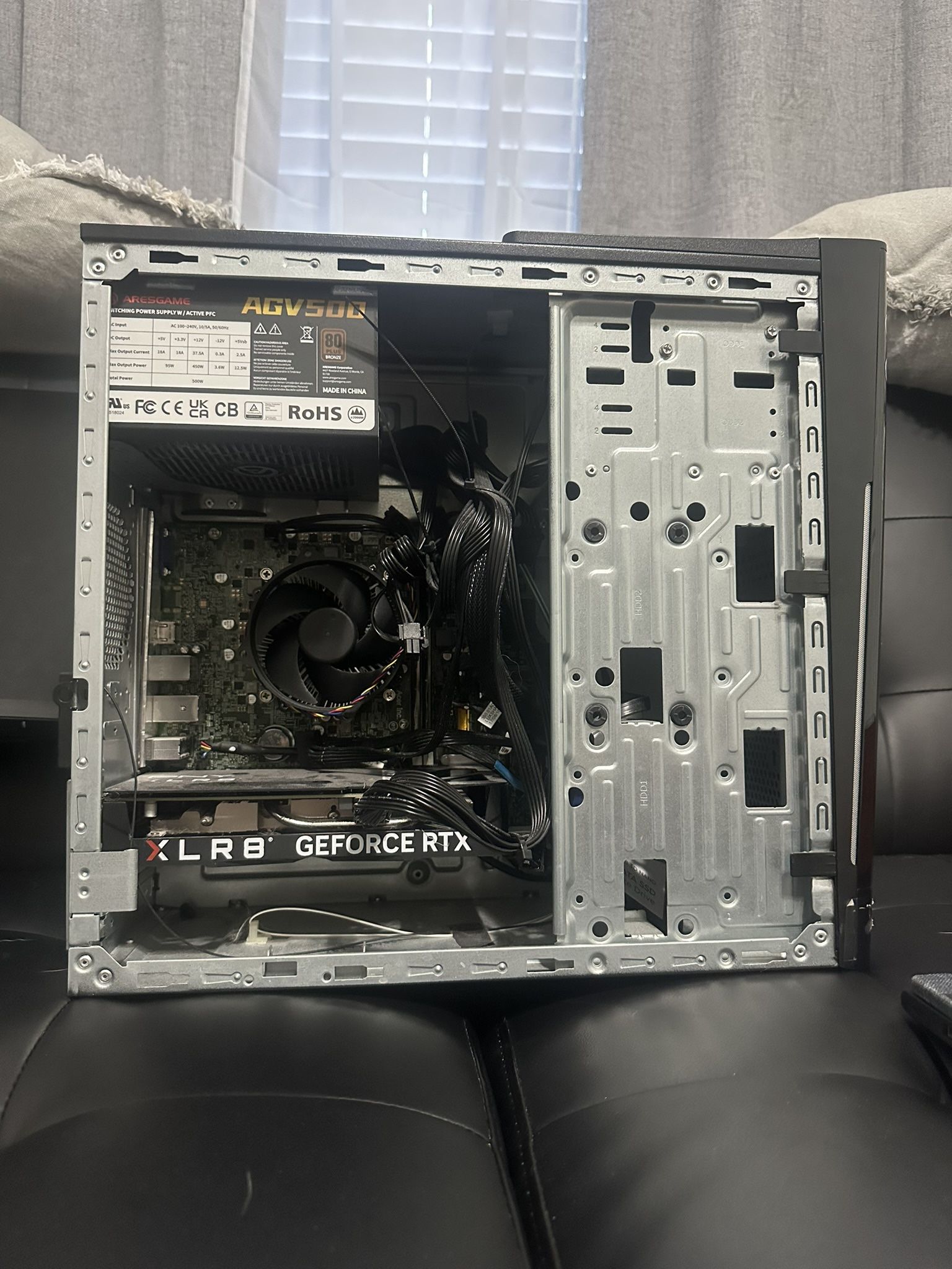 RTX 4060 8GB With Pc And Monitor