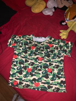 PLAY COMMES DES GARÇONS shirt size S