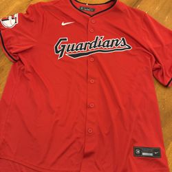 Nike Cleveland guardians Stitched Xxl