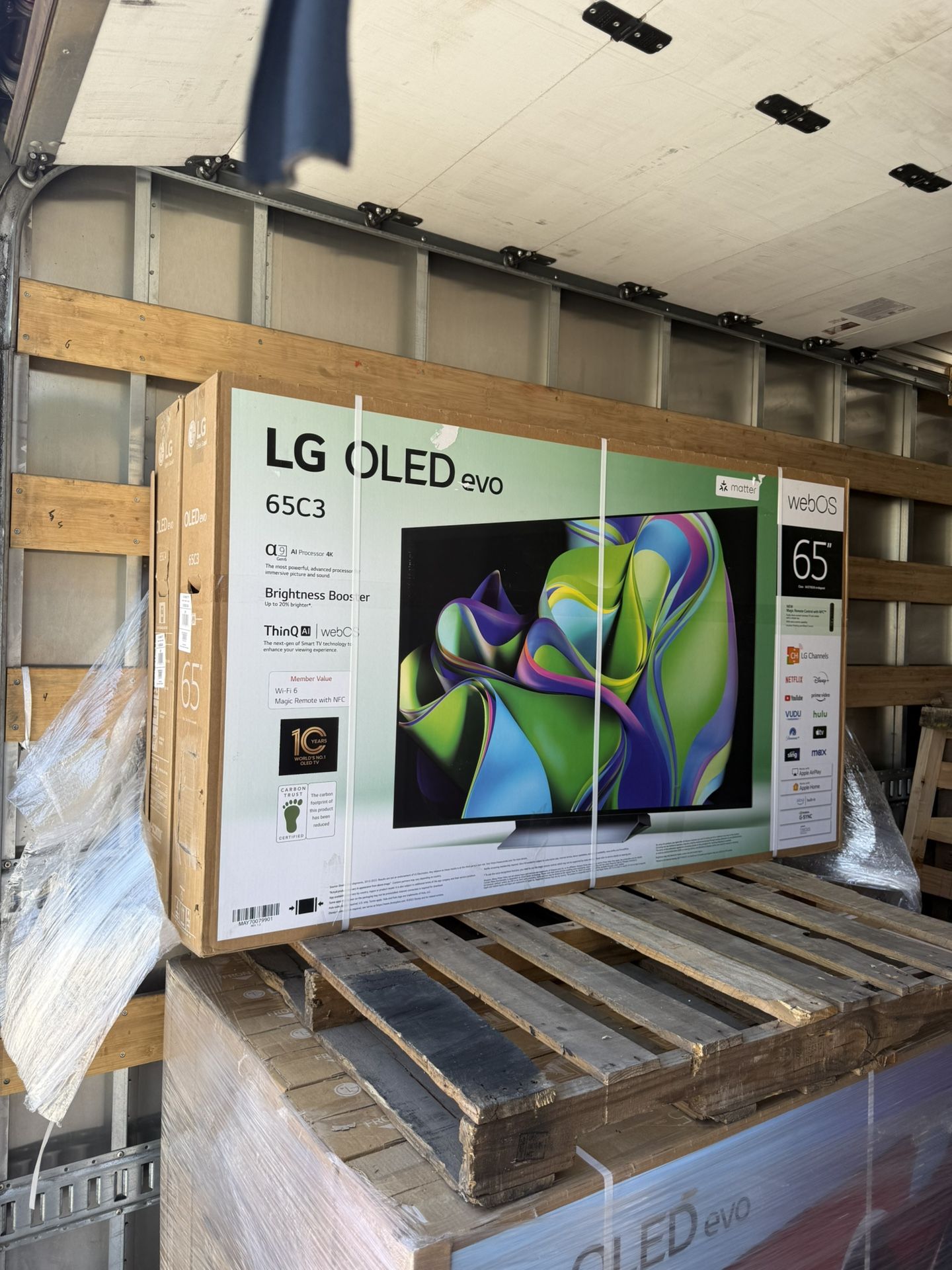 65” LG OLED C3 4K SMART TV
