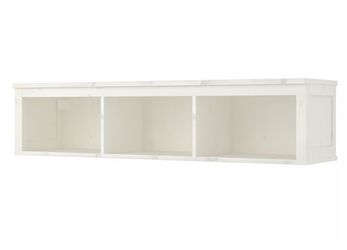 IKEA HEMNES Wall Bridging Shelf, white (used)