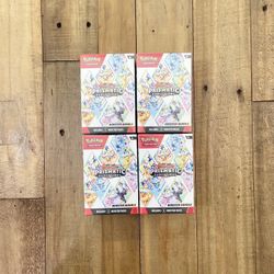 Pokémon Prismatic Evolutions Booster Bundle Lot Of 3