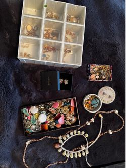 Antique costume jewelry