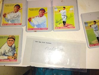 Babe Ruth Cards