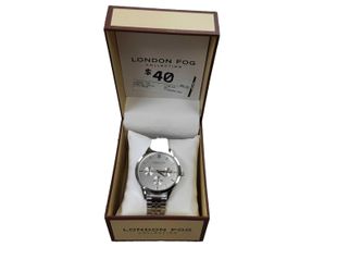 London Fog Lf061ss Silver Regular Watch