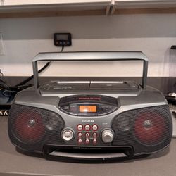 AIWA CSD-FD79U CD-R/RW/AM-FM Boom Box Cassette (TESTED)