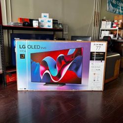 77 “ LG Smart 4K EVO OLED HDR 120HZ TV 77C4 C4