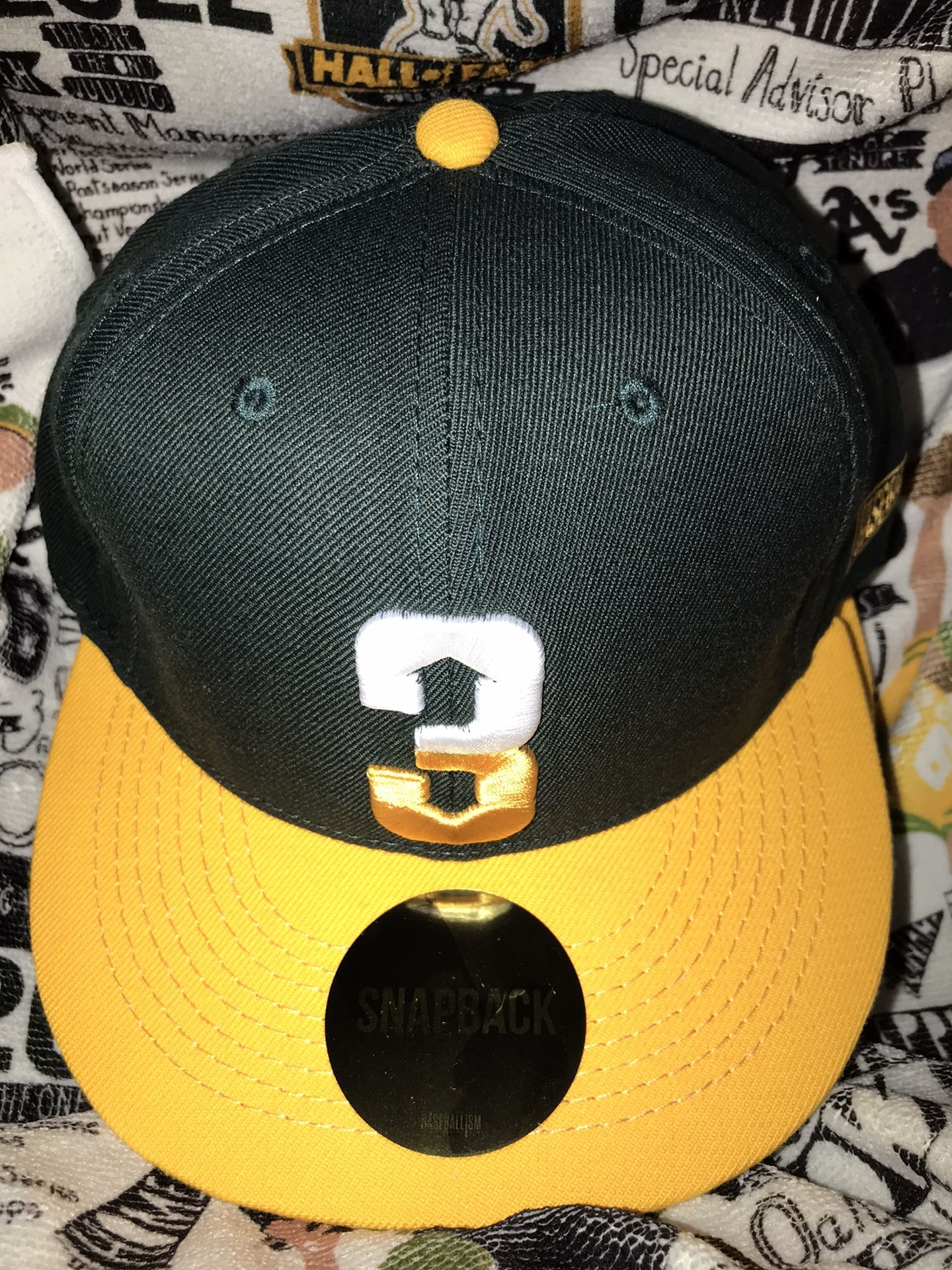 Baseballism 3 Up 3 Down Oakland A’s Hat