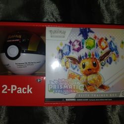 Pokémon TCG Prismatic Evolutions & Pokeball Bundle 