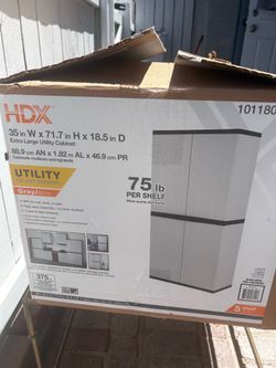 Extra Large Utility Cabinet/Gray