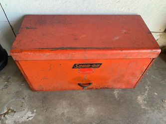Vintage Snap On Tools 6 Drawer Flip- Top Box