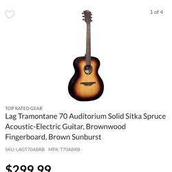 Tramontane Acoustic Guitar