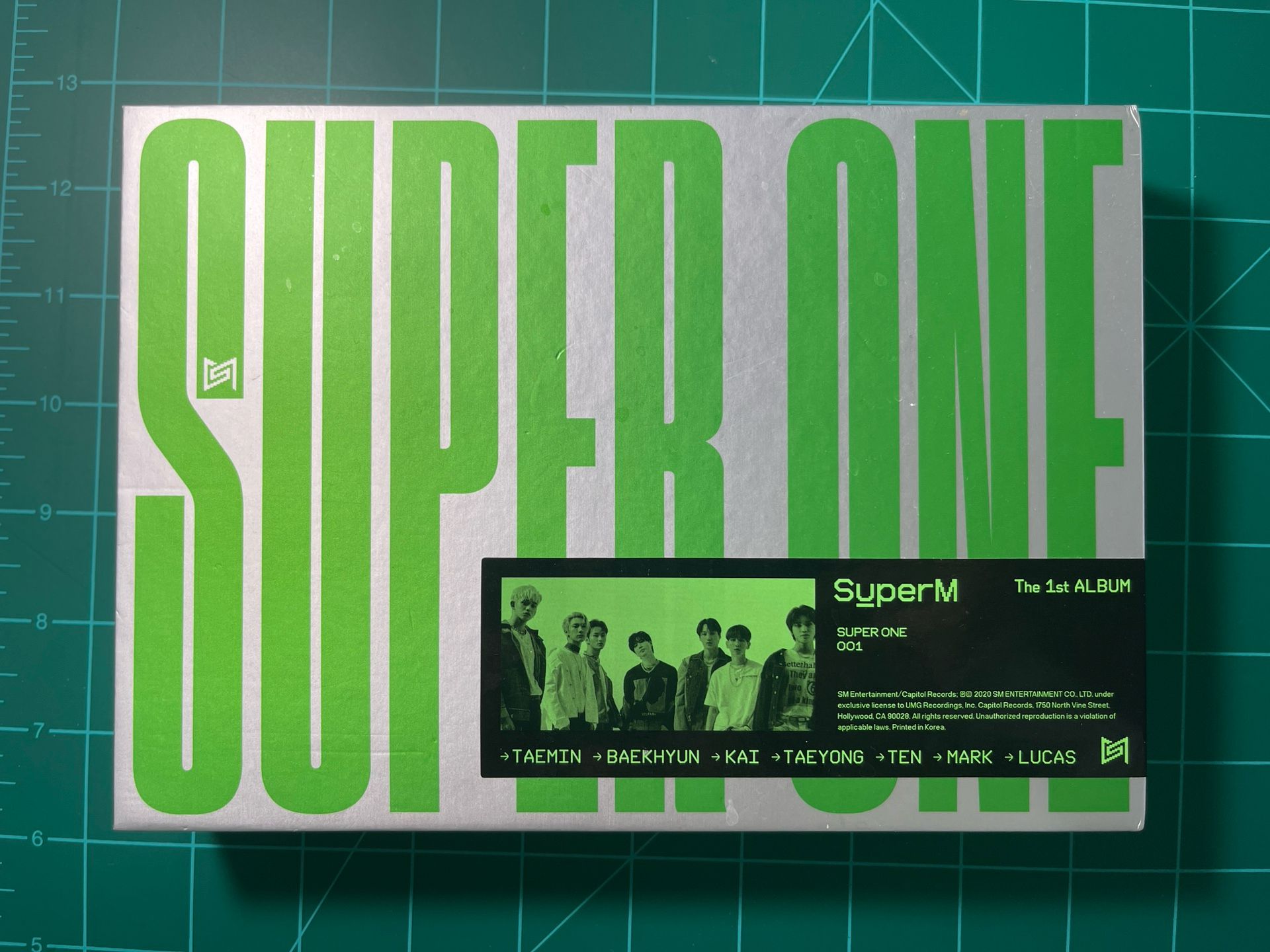 SuperM The 1st Album ‘Super One’ Version Kpop Album