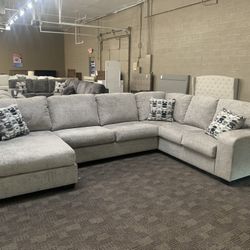 New Grey Sectional Sofa 