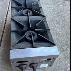 Wolf 2 Burners Industrial Table Top Stove/range