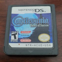Castlevania: Dawn of Sorrow – Nintendo DS Cartridge