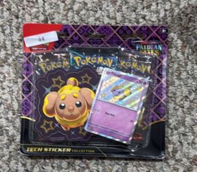 Pokemon Paldean Fates Tech Sticker Collection