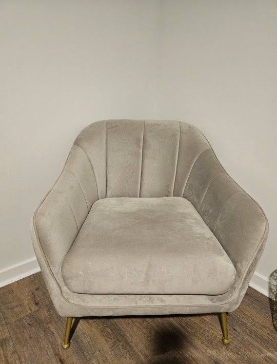 Grey Accent Chair