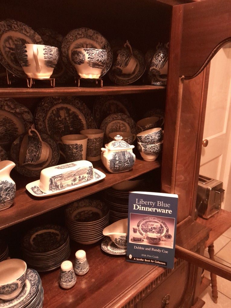 Antique Liberty Blue Dinnerware Collection