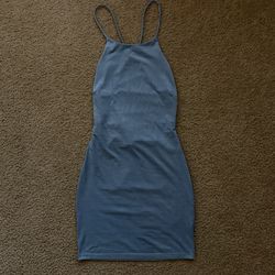 Open back  Bodycon Mini Dress