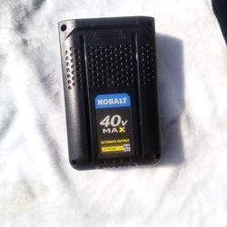 Kobalt 40 Volt Battery