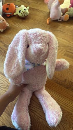 Bunny plush pink