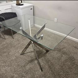 SILVER DINING TABLE For Sale 🍴🍽️🍴 Mesa De Comedor Plateada 