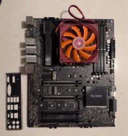 ASUS Pro WS W680-ACE Motherboard w/ Intel Core i5-13500 CPU, Cooler & NIC