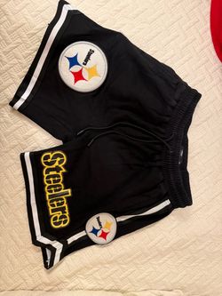 PRO STANDARD Pittsburgh Steelers Pro Team Shorts Mens Sz XXL Embroidered Patches