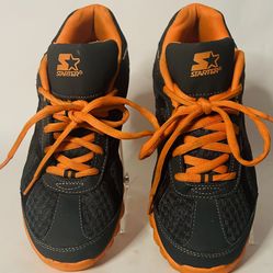 Starter Men's Jogger Running Sneaker Size 8 Eur 41 Orange and Black
