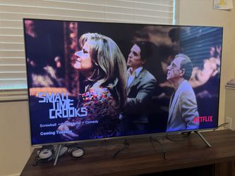 Samsung 55” QLED 4K Smart TV – $200