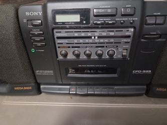 Sony CFD-535 CD Radio Cassette Boombox