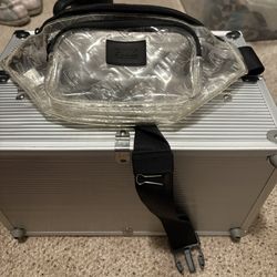 PINK Victoria Secret Clear Belt Bag