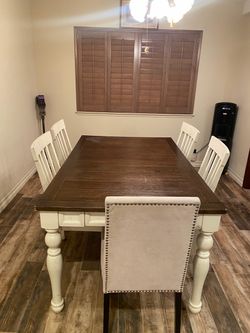 Table and chairs