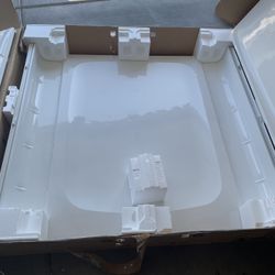 STERLING STORE+ 30 In. W X 59.25 In. H Three Piece Direct-To-Stud Tub Alcove Wall Surround In