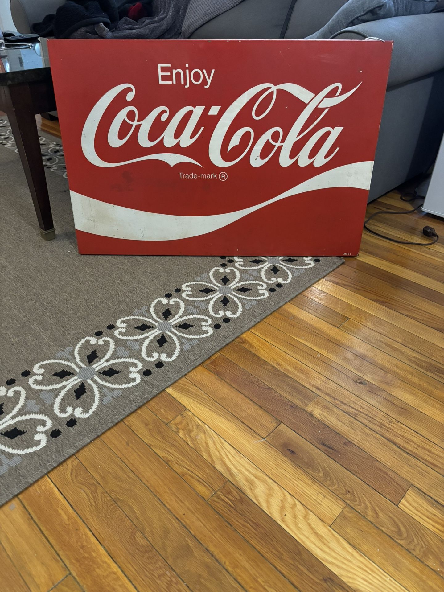 Coca Cola Sign And Neon Light
