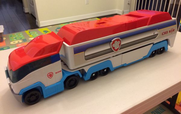 paw patrol rescue transport