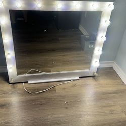 Led Vanity Mirror With one outlet n Light switch