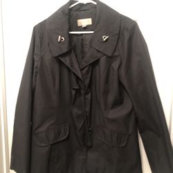 Braeton Black L Raincoat