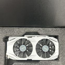 White ASUS GTX 1060 3GB