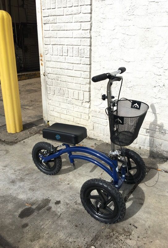 All Terrain KneeRover Steerable Knee Scooter Knee Walker Heavy Duty