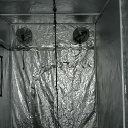 Mylar Reflective Grow Tent And Materials