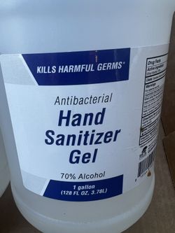 Gallons Of Hand Sanitizer