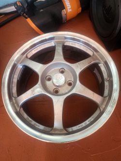 SSR Japan racing rims two different sizes