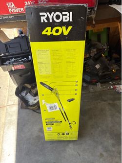 40V 10 in. Cordless Battery Pole Saw with 2.0 Ah Battery and Charger